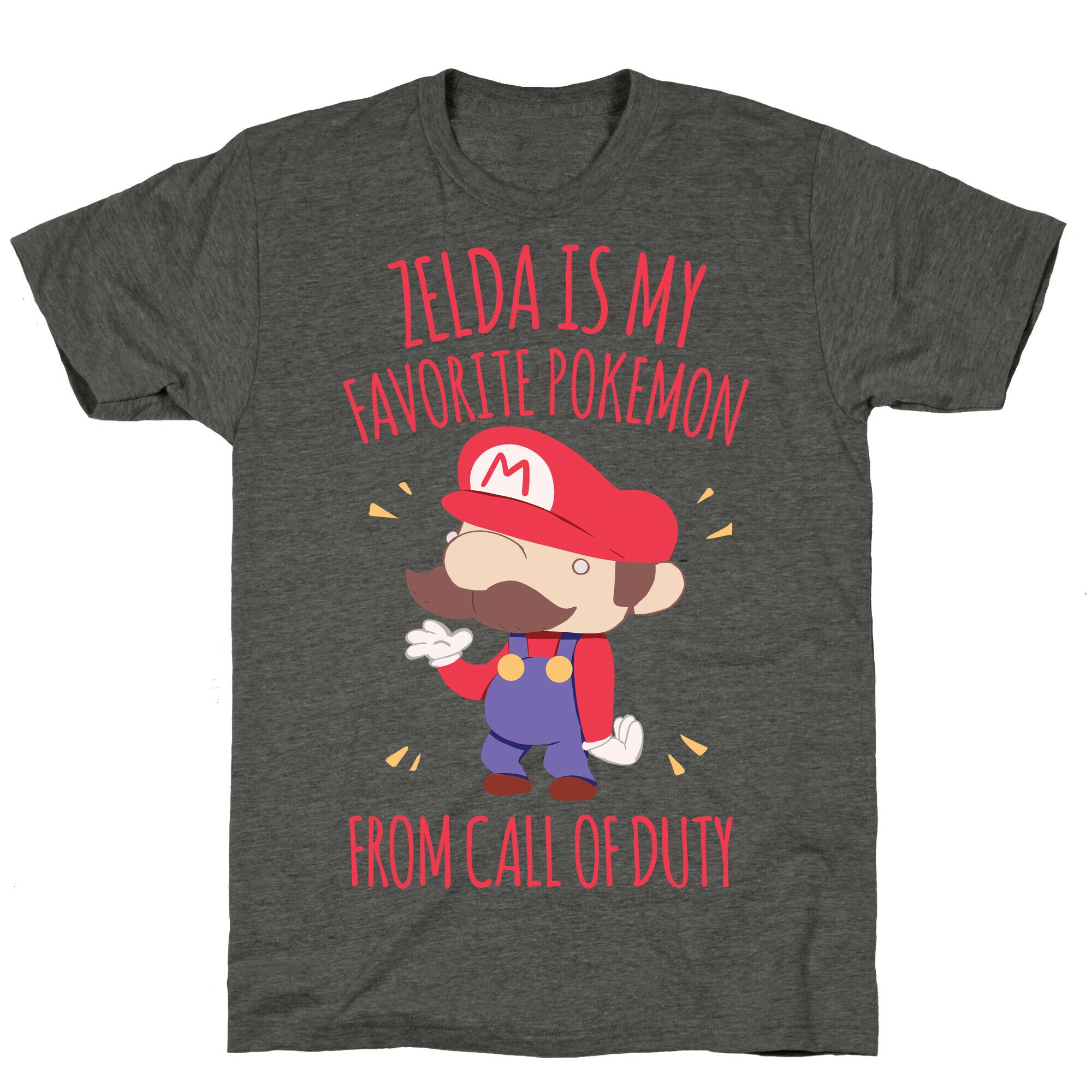 Zelda Is My Favorite Pokemon Unisex Triblend Tee