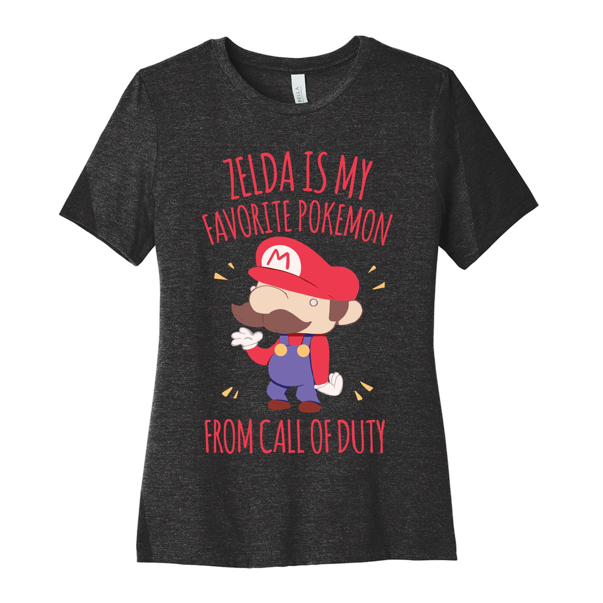 Zelda Is My Favorite Pokemon Women's Cotton Tee