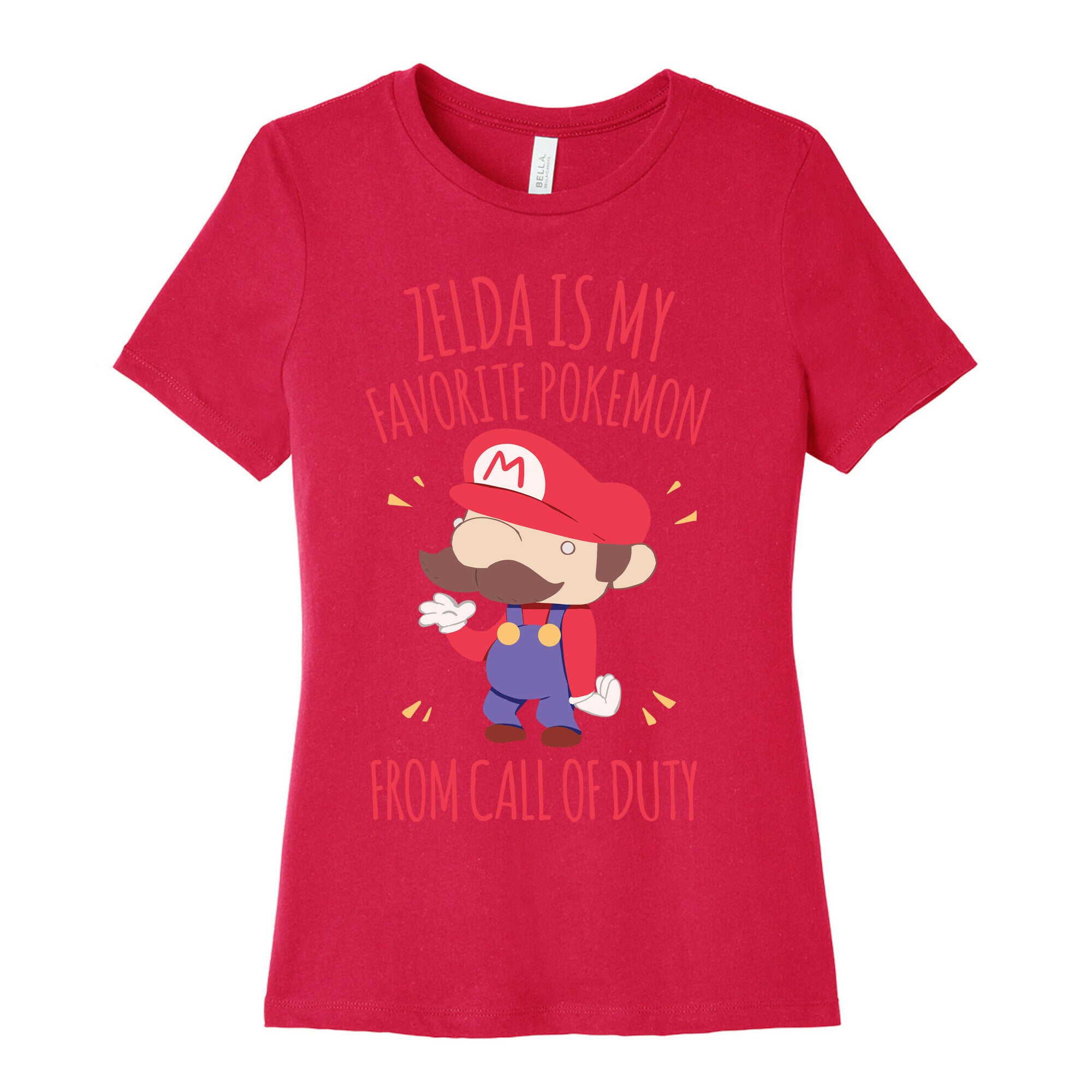 Zelda Is My Favorite Pokemon Women's Cotton Tee