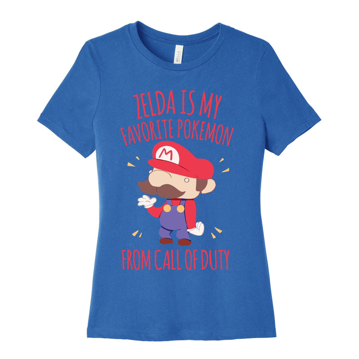Zelda Is My Favorite Pokemon Women's Cotton Tee