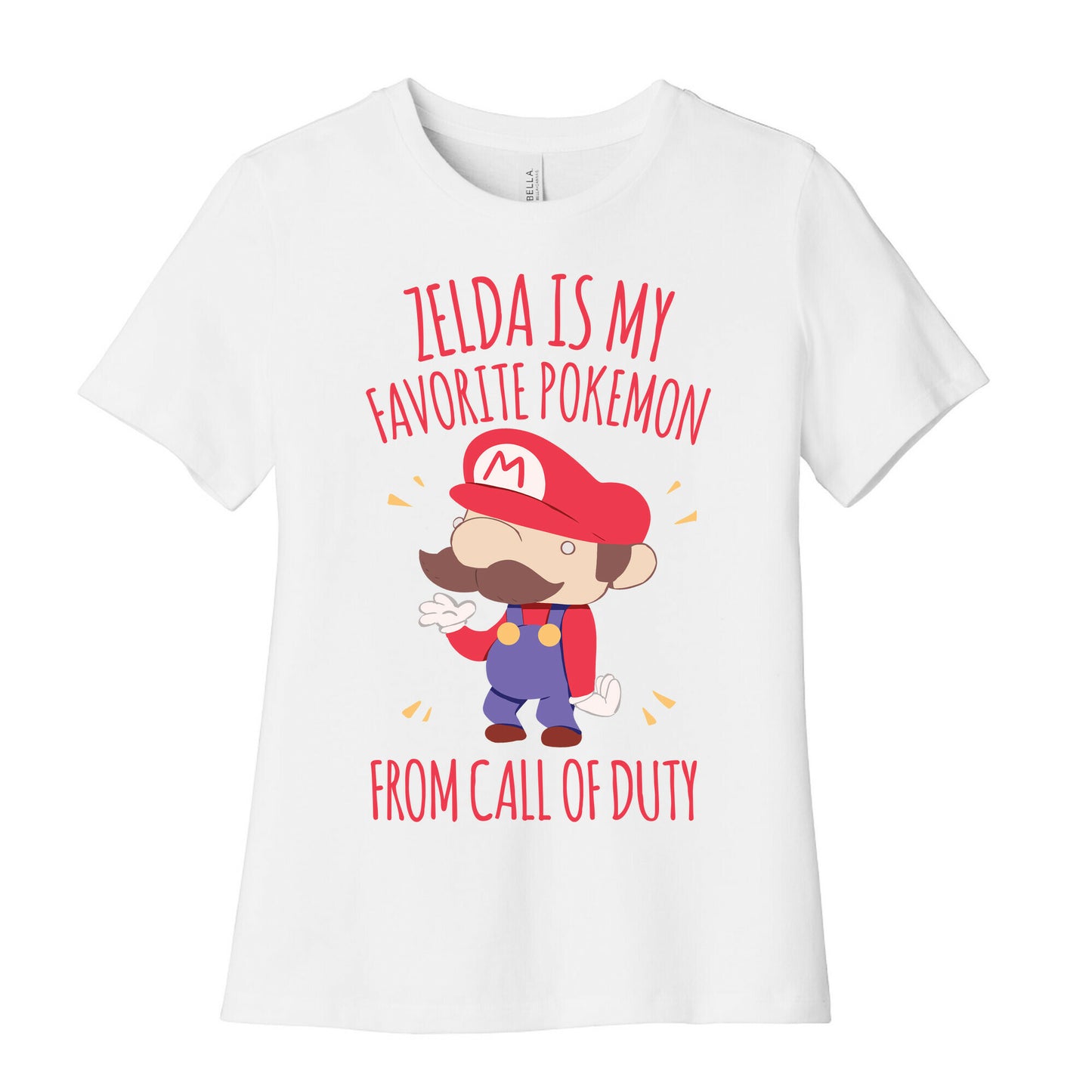 Zelda Is My Favorite Pokemon Women's Cotton Tee