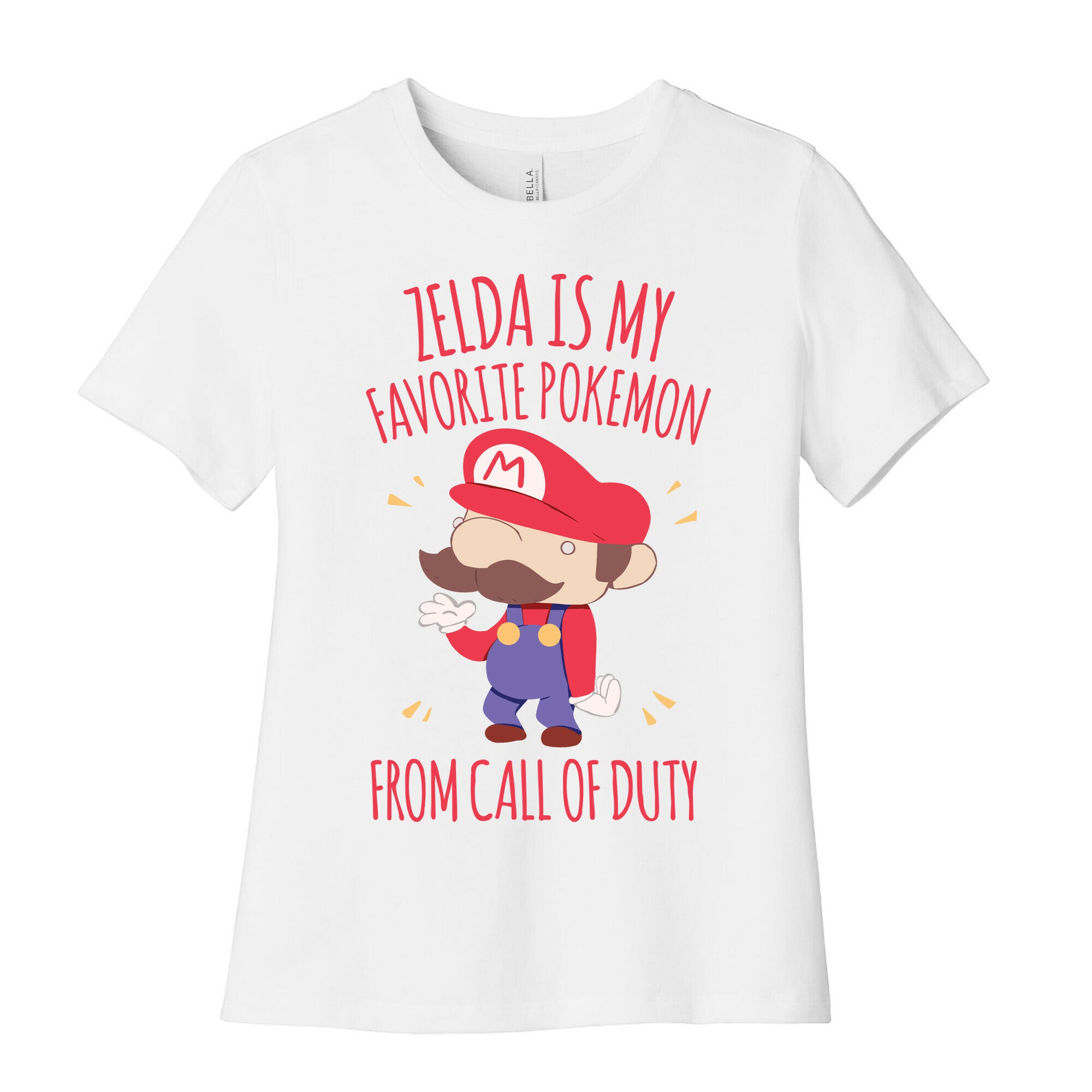 Zelda Is My Favorite Pokemon Women's Cotton Tee