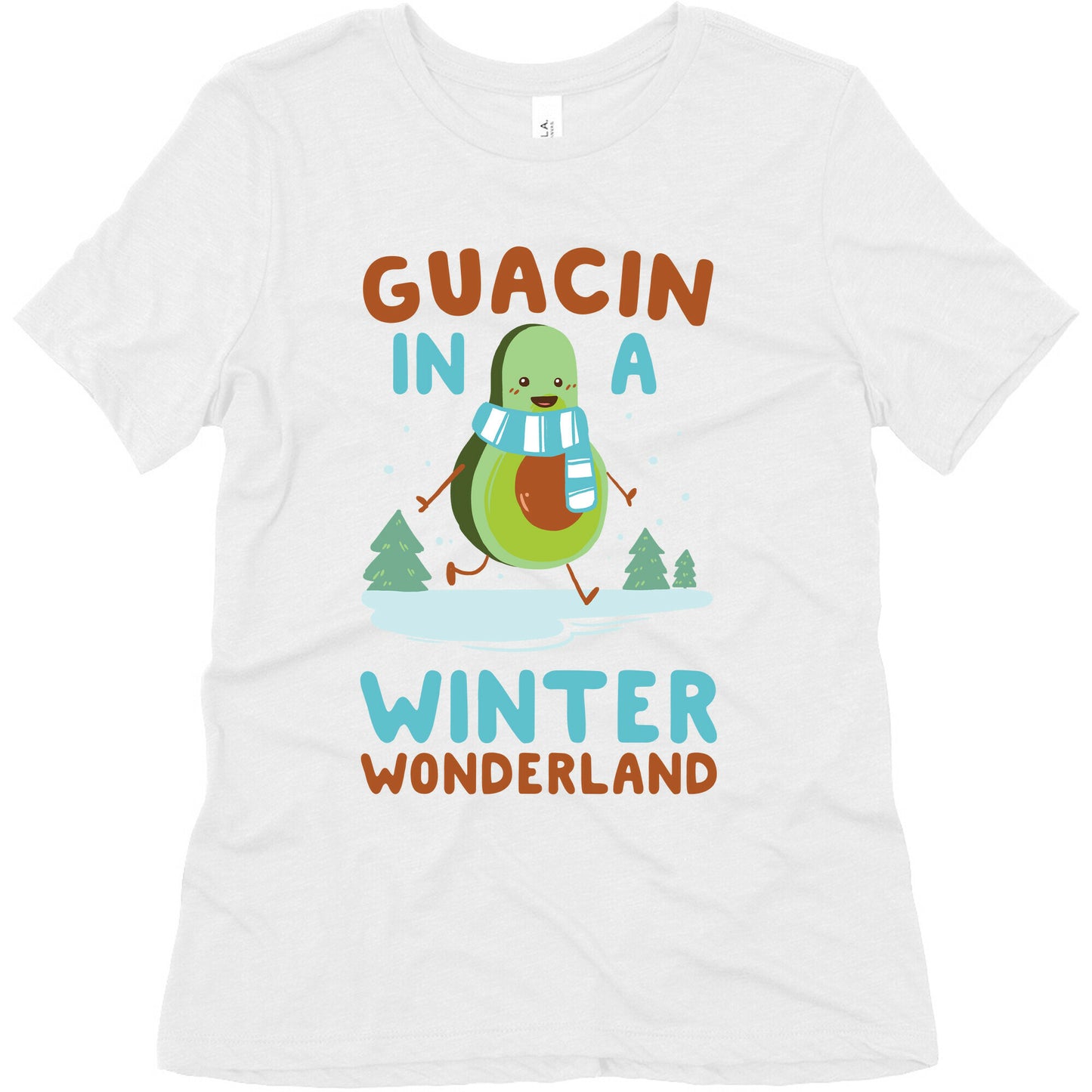 Guacin' In a Winter Wonderland Women's Triblend Tee