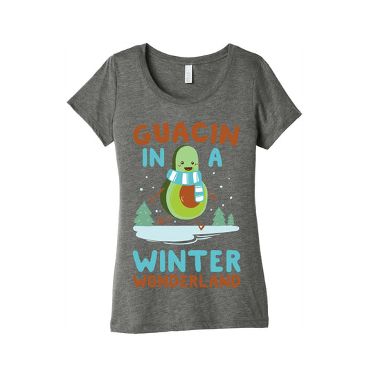 Guacin' In a Winter Wonderland Women's Triblend Tee