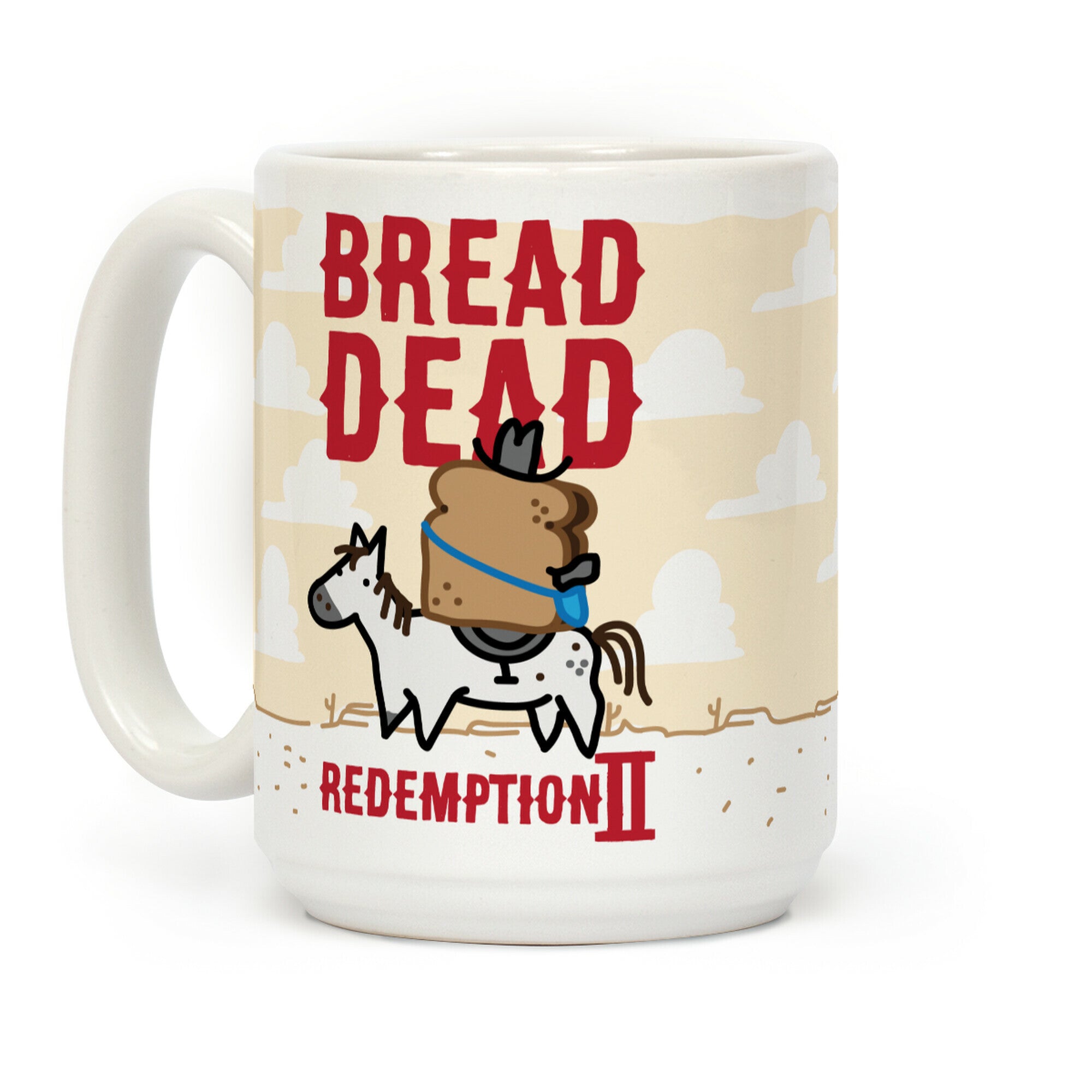 Bread Dead Redemption 2 Coffee Mug