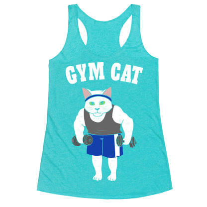 Gym Cat Racerback Tank