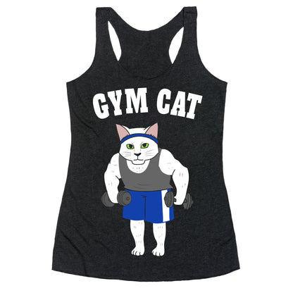 Gym Cat Racerback Tank