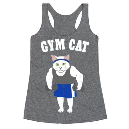 Gym Cat Racerback Tank