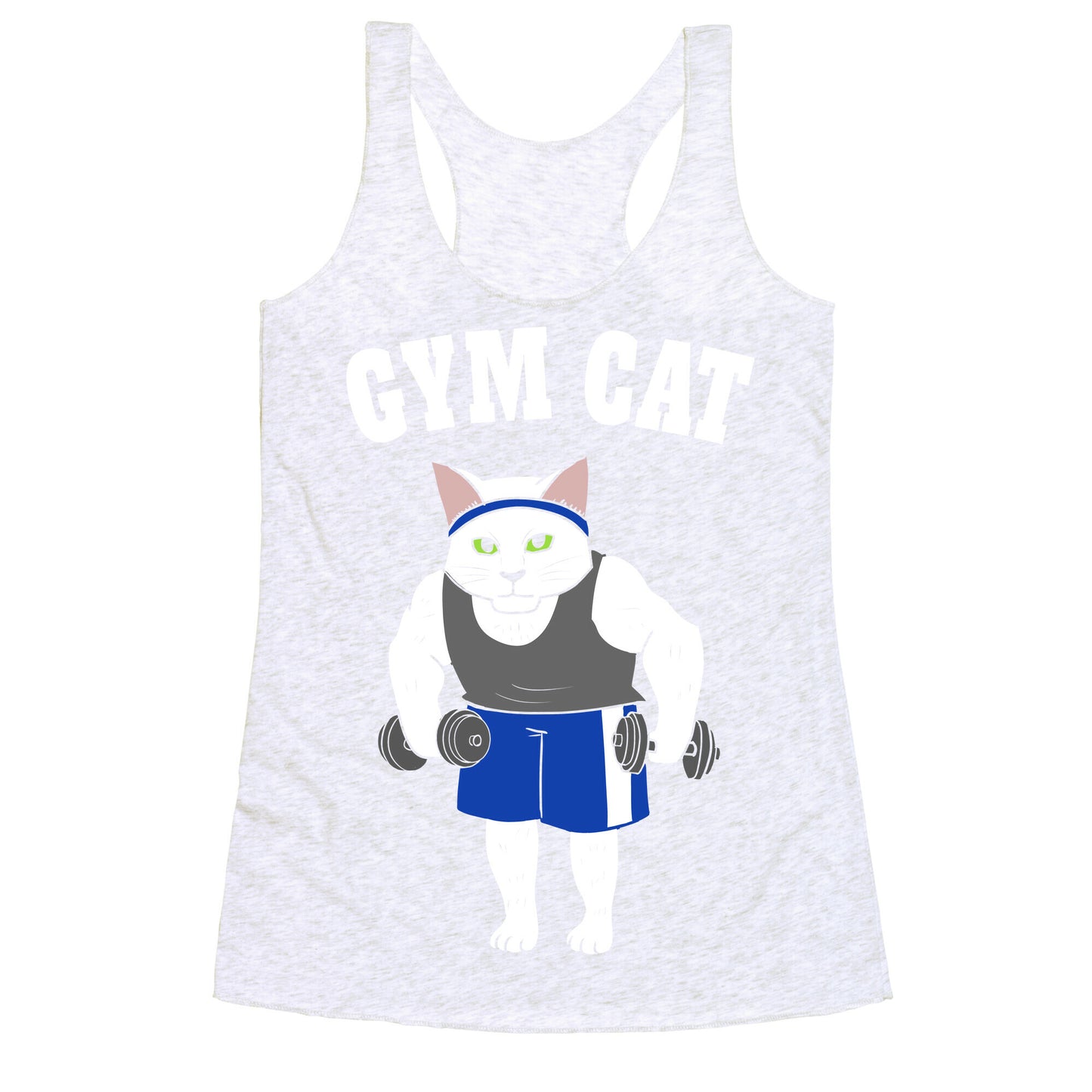 Gym Cat Racerback Tank