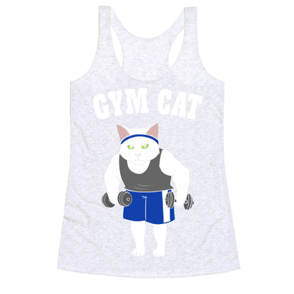 Gym Cat Racerback Tank