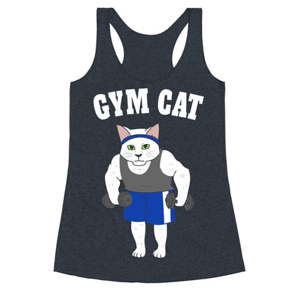 Gym Cat Racerback Tank