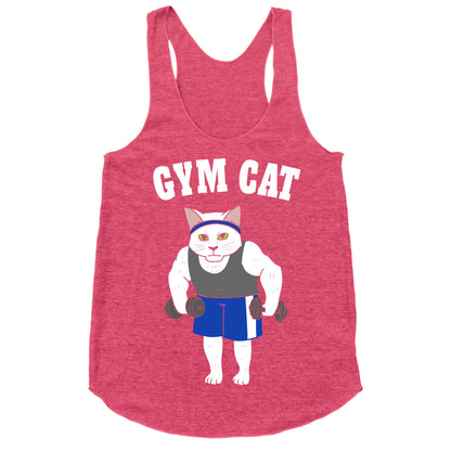 Gym Cat Racerback Tank
