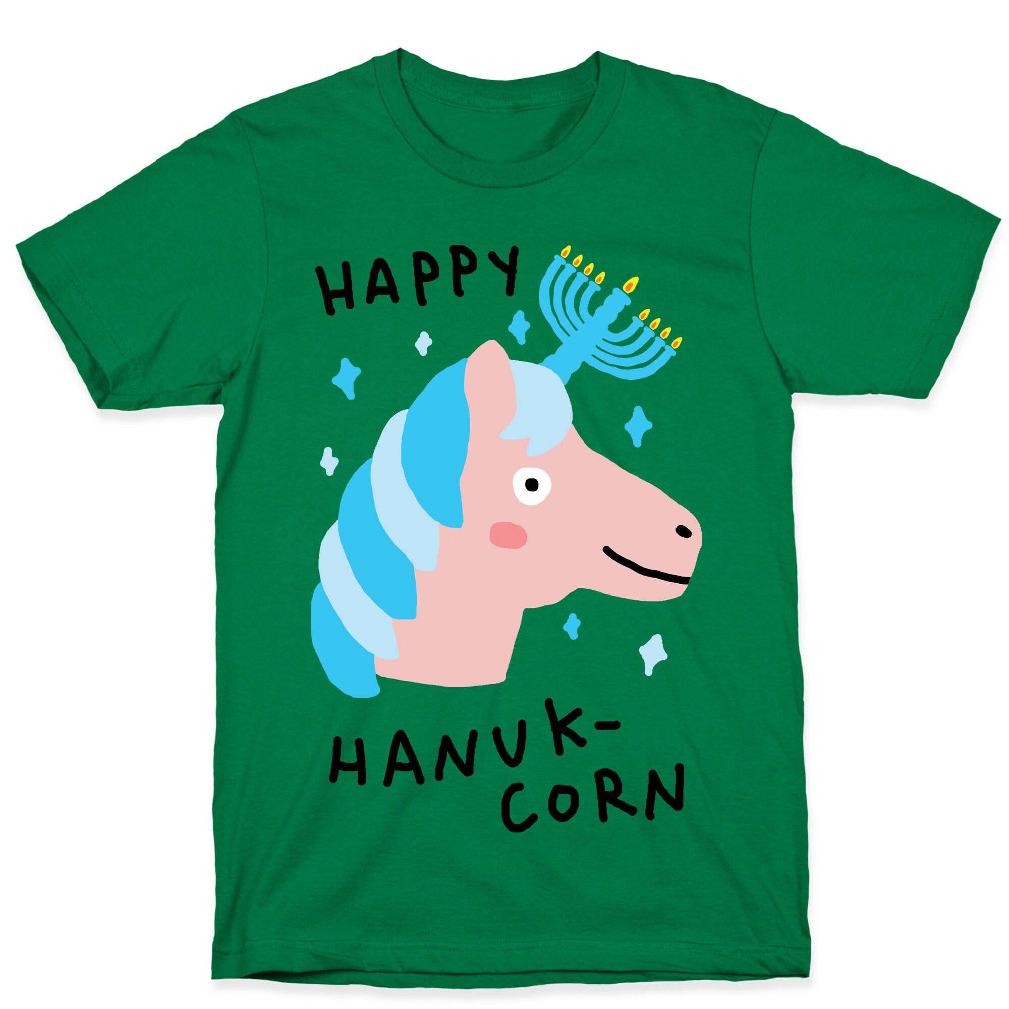 Happy Hanuk-Corn Unicorn T-Shirt
