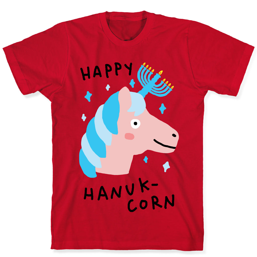 Happy Hanuk-Corn Unicorn T-Shirt