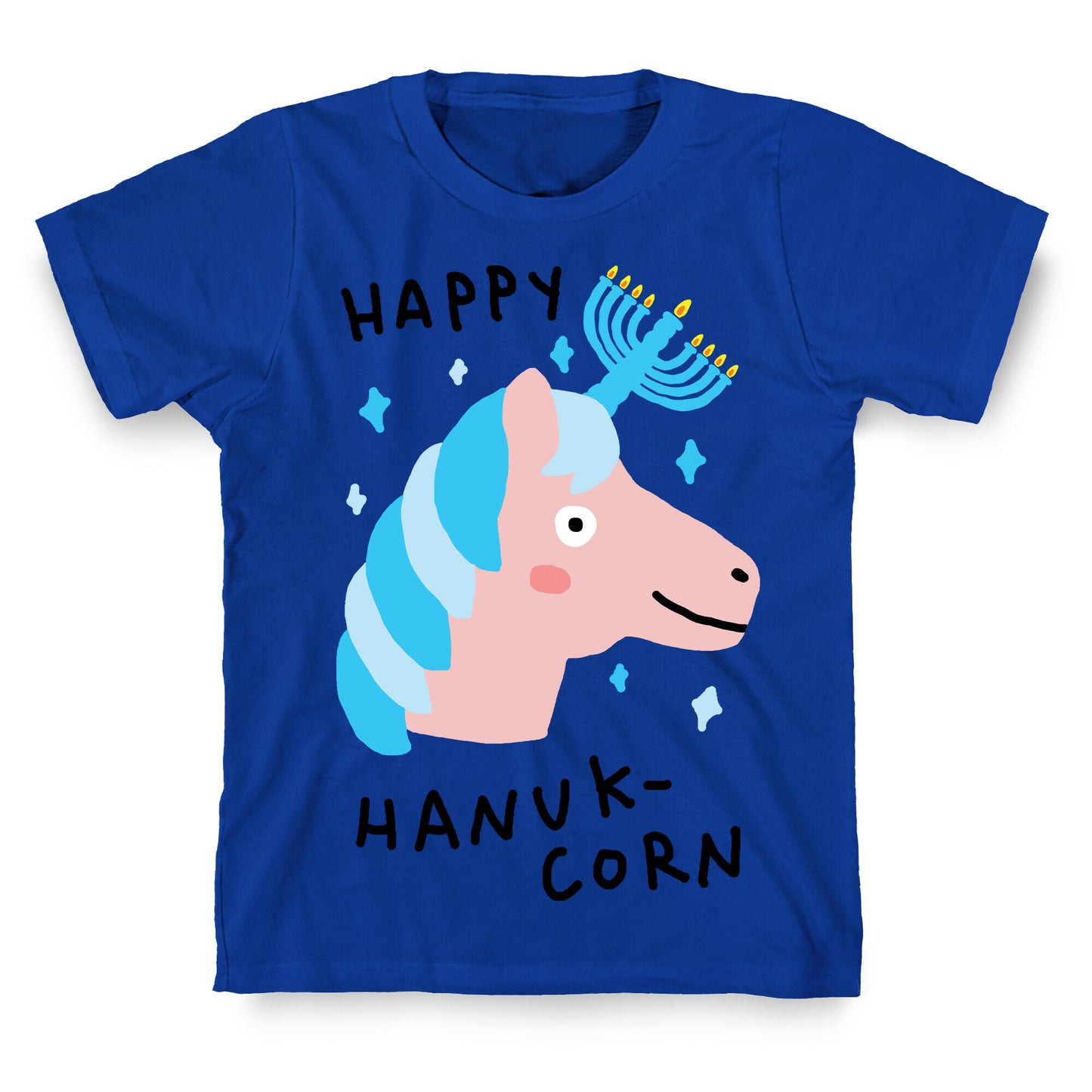 Happy Hanuk-Corn Unicorn T-Shirt