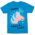 Happy Hanuk-Corn Unicorn T-Shirt