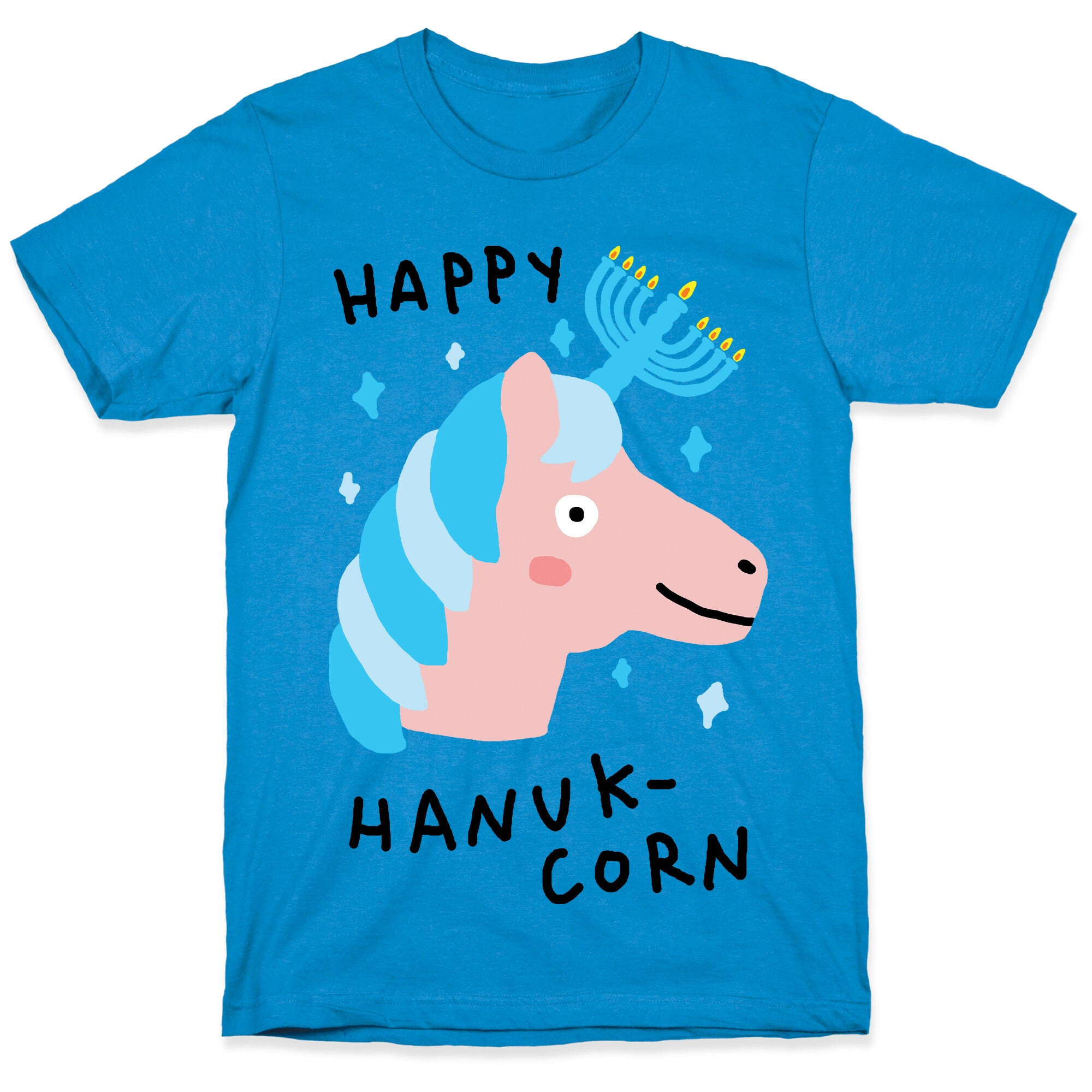 Happy Hanuk-Corn Unicorn T-Shirt