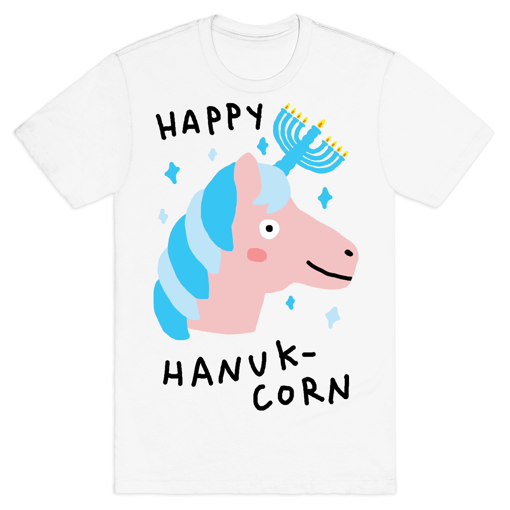 Happy Hanuk-Corn Unicorn T-Shirt
