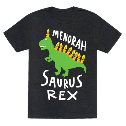 Menorah Saurus Rex  Unisex Triblend Tee