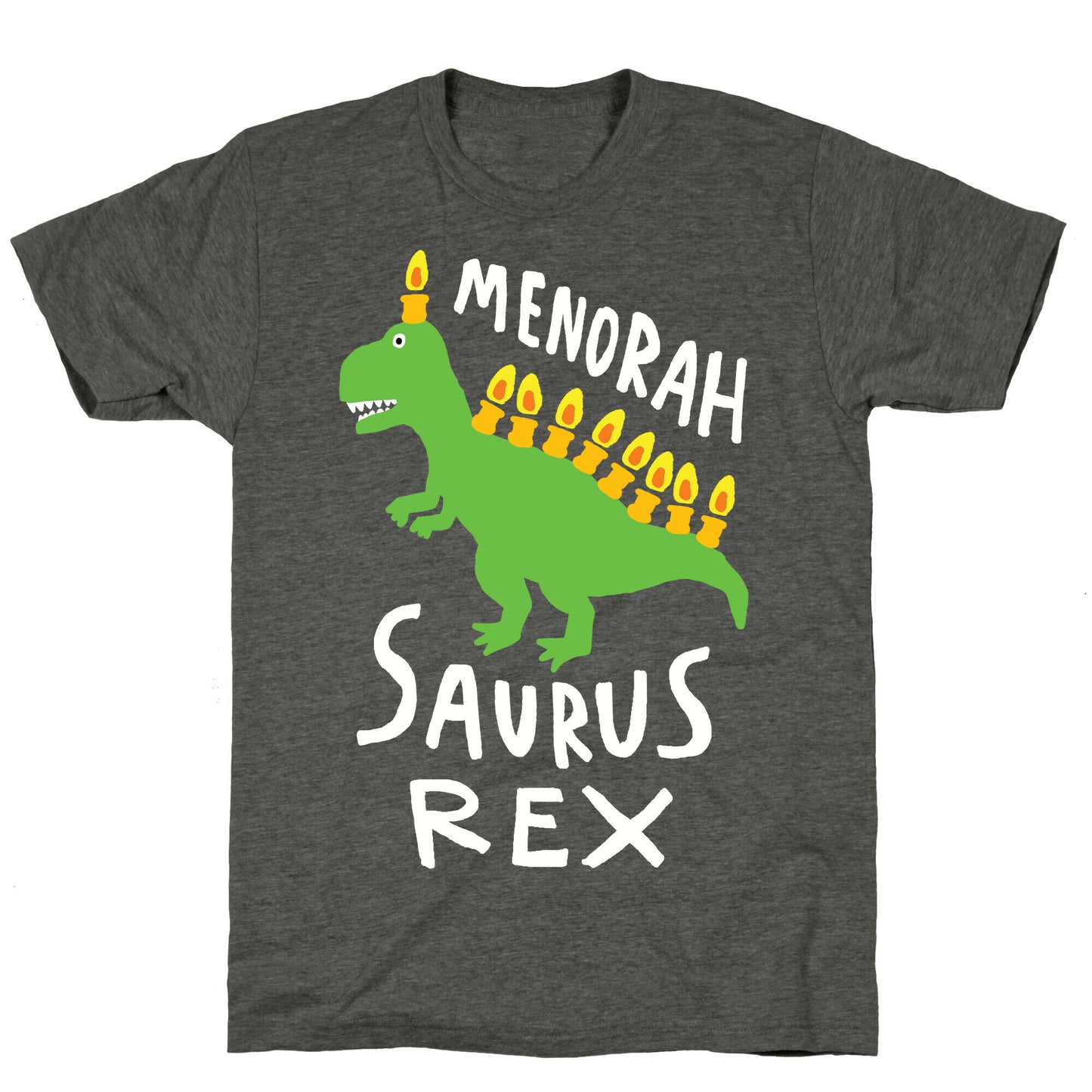 Menorah Saurus Rex  Unisex Triblend Tee