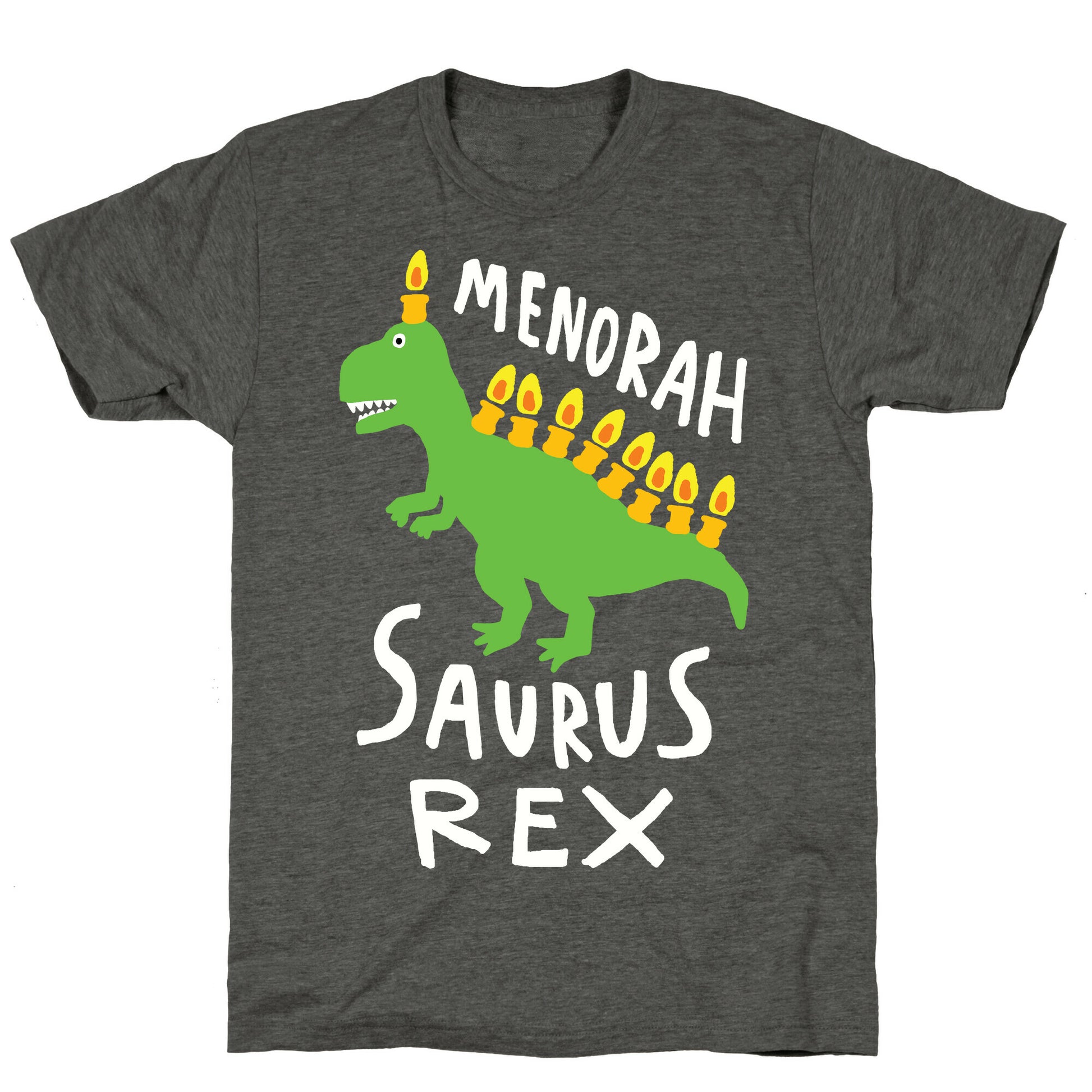 Menorah Saurus Rex  Unisex Triblend Tee
