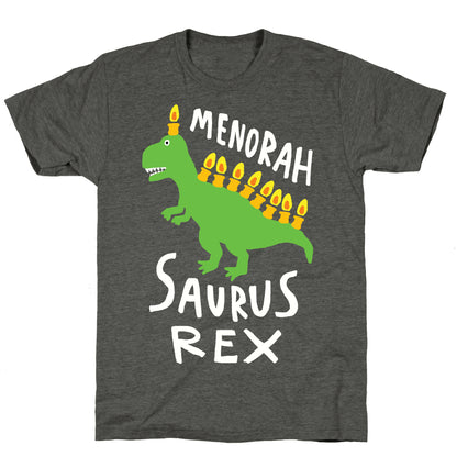 Menorah Saurus Rex  Unisex Triblend Tee
