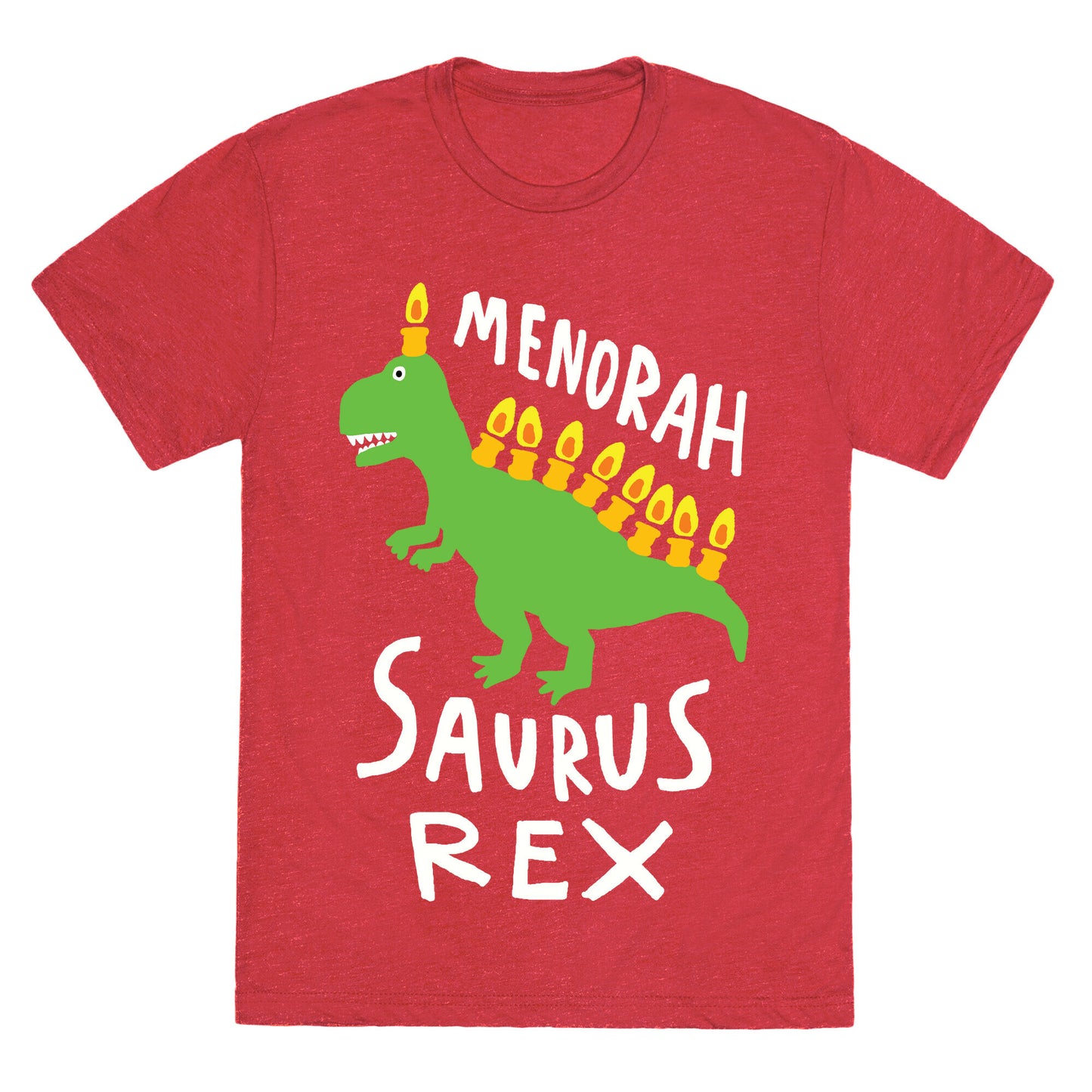 Menorah Saurus Rex  Unisex Triblend Tee
