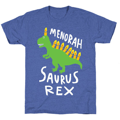 Menorah Saurus Rex  Unisex Triblend Tee