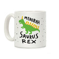 Menorah Saurus Rex Coffee Mug