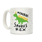 Menorah Saurus Rex Coffee Mug
