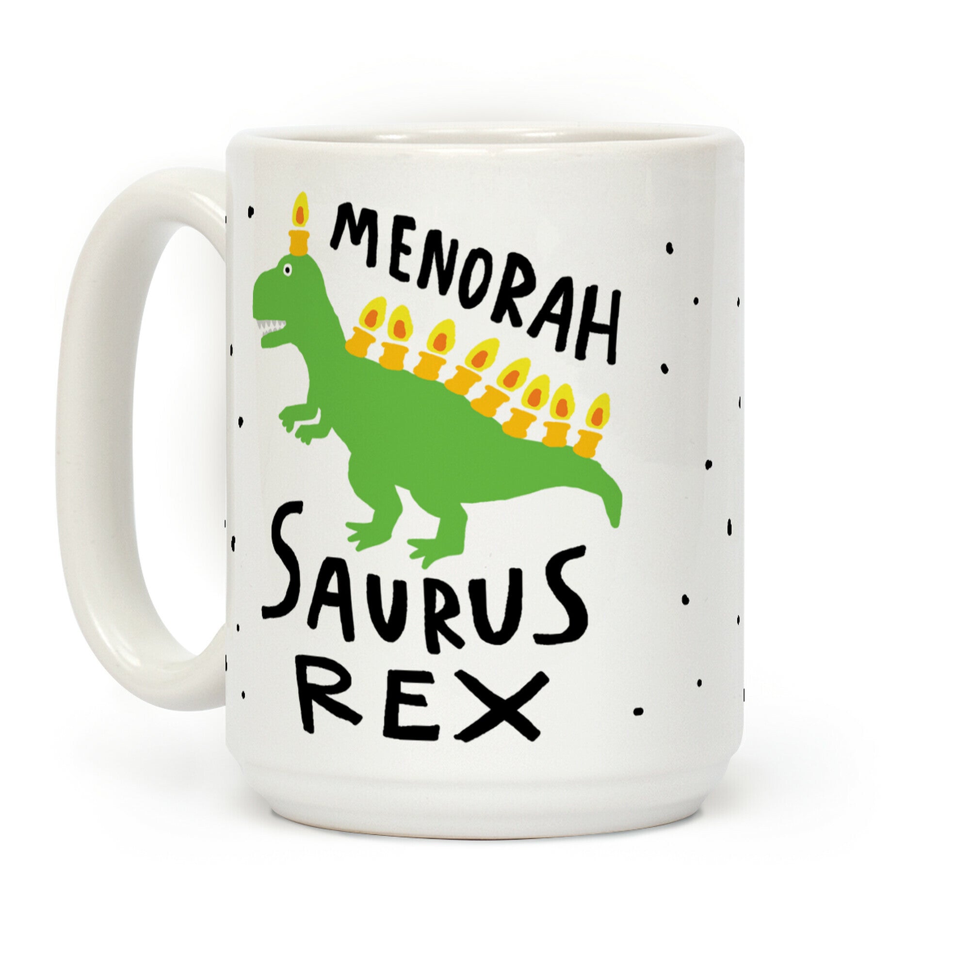 Menorah Saurus Rex Coffee Mug