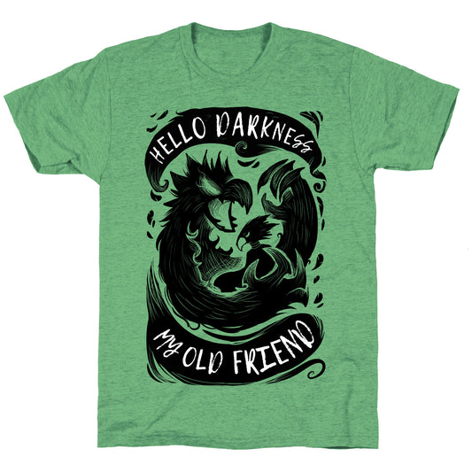 Tokoyami Hello Darkness My Old Friend Unisex Triblend Tee