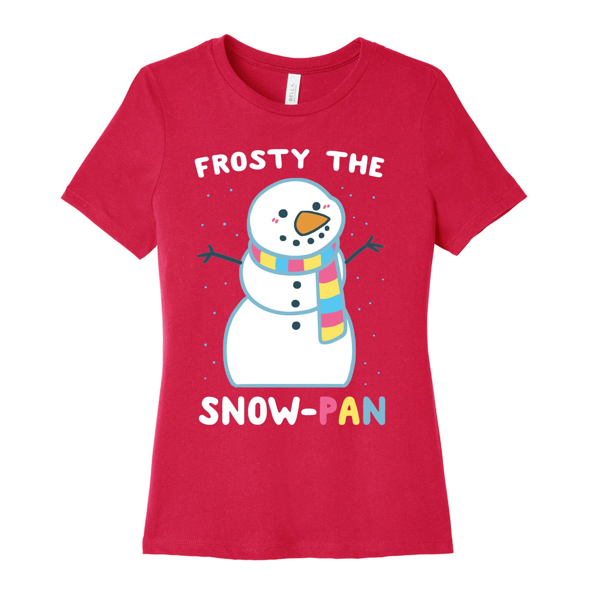 Frosty the Snow-Pan Women's Cotton Tee