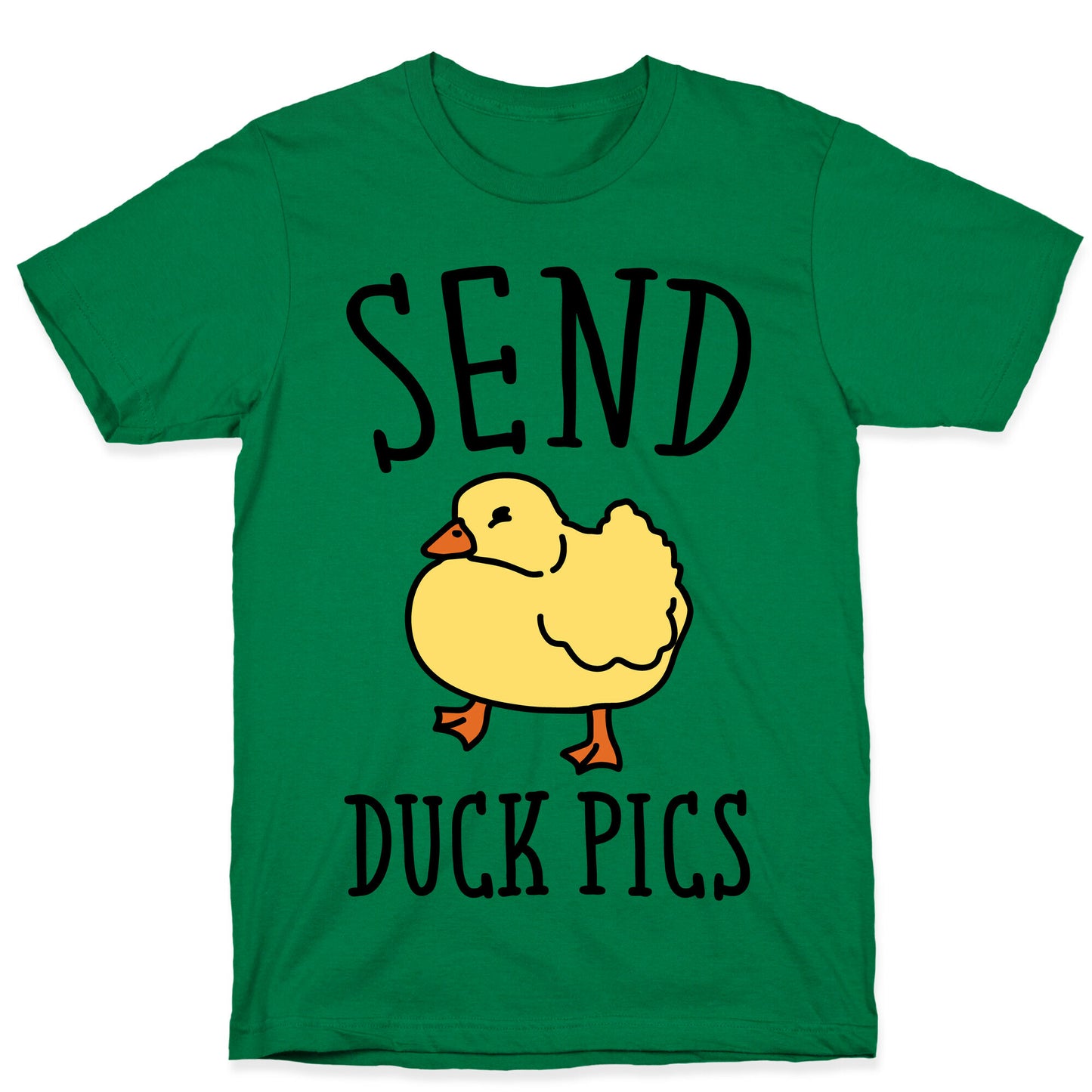 Send Duck Pics Parody T-Shirt