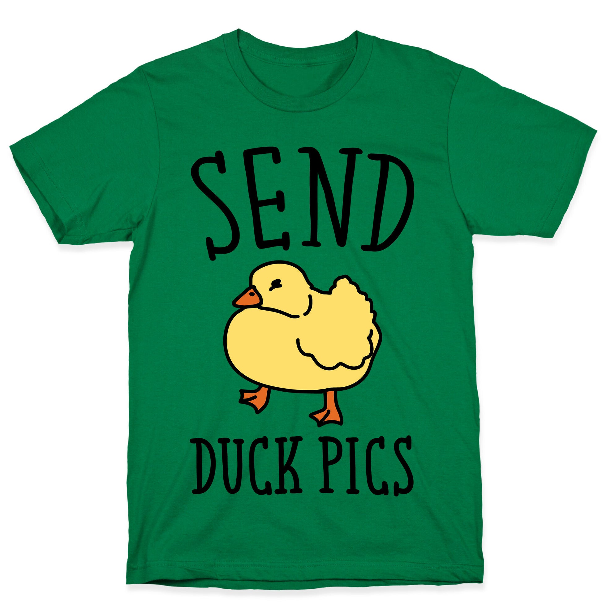 Send Duck Pics Parody T-Shirt