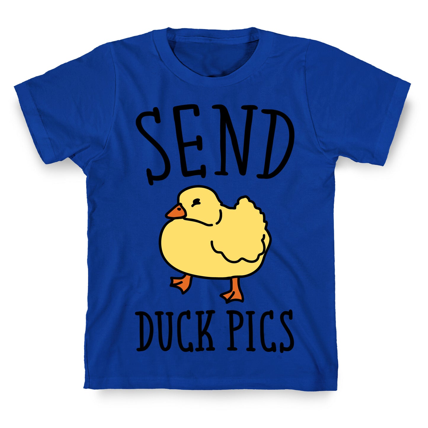 Send Duck Pics Parody T-Shirt