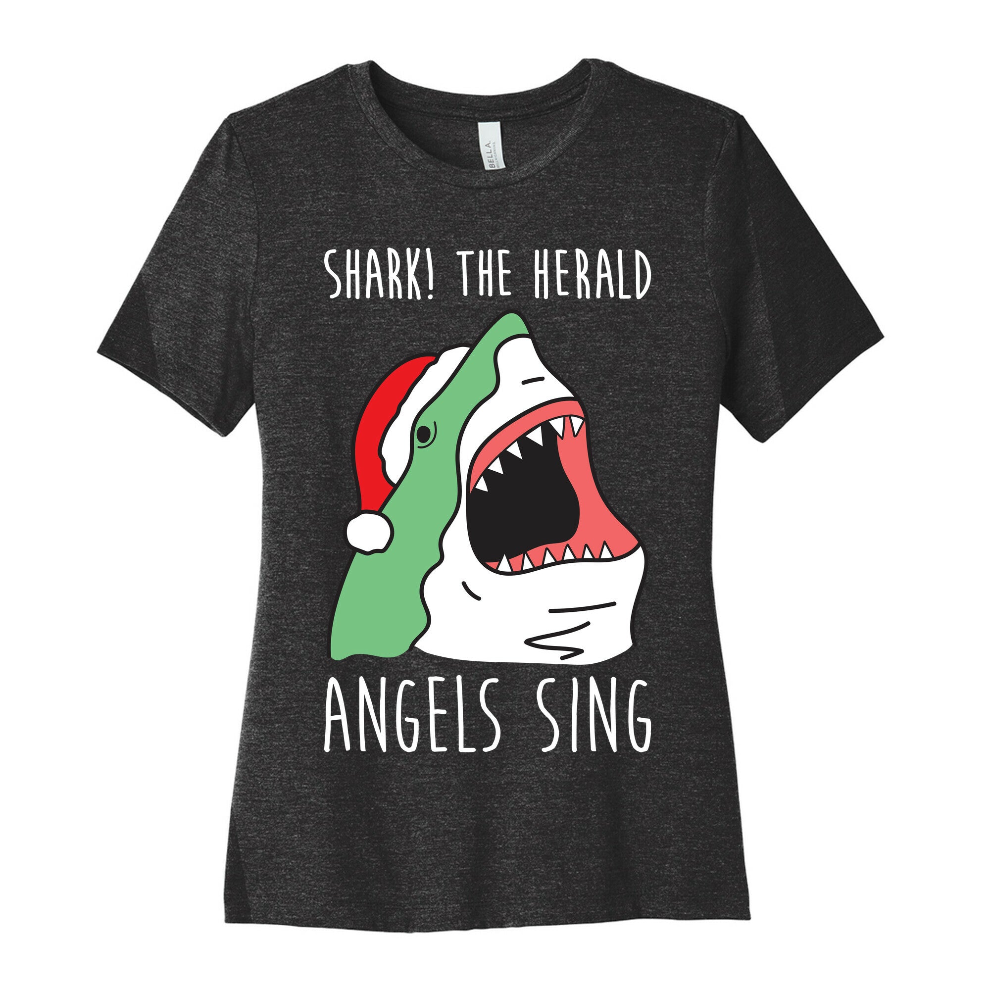 Shark! The Herald Angels Sing Women's Cotton Tee