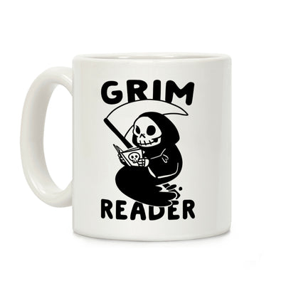 Grim Reader Coffee Mug