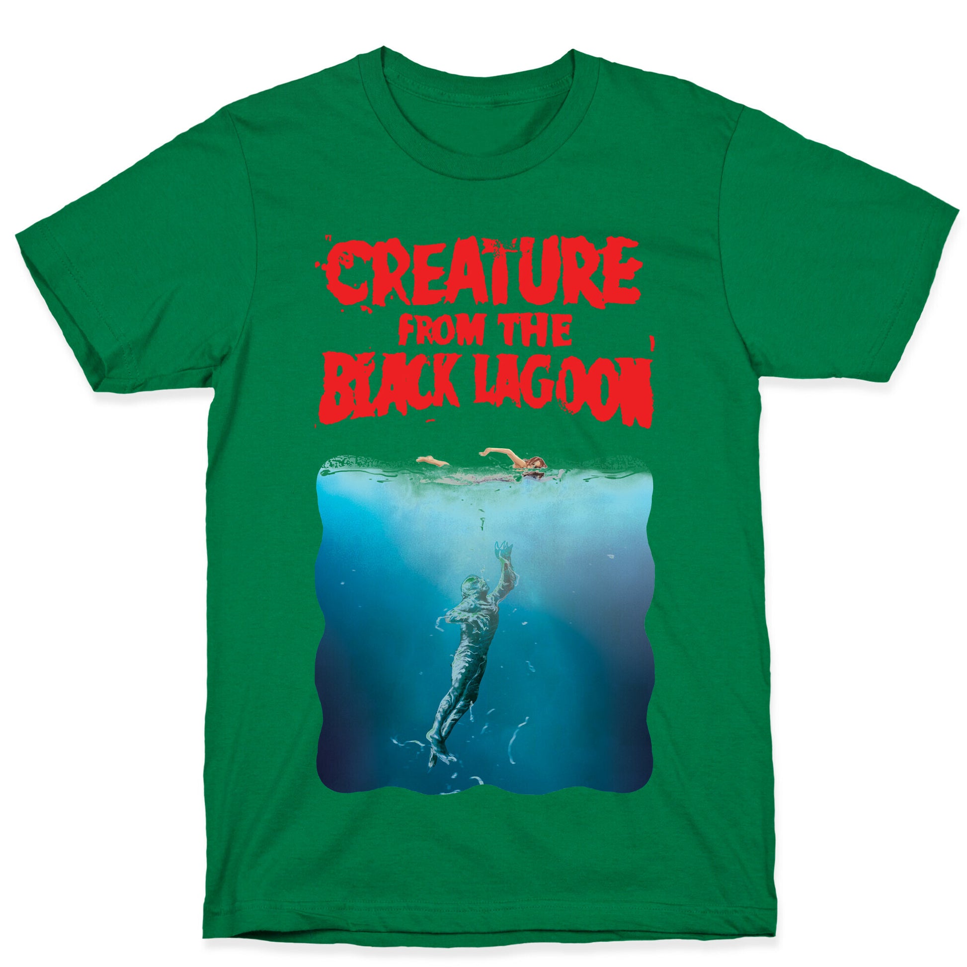 Black Lagoon (Jaws Parody) T-Shirt