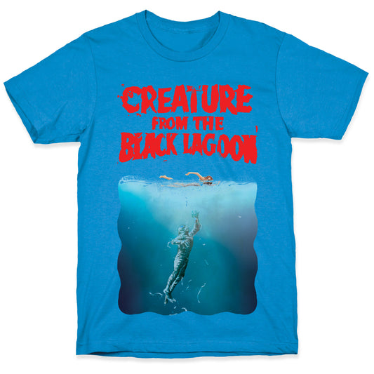 Black Lagoon (Jaws Parody) T-Shirt