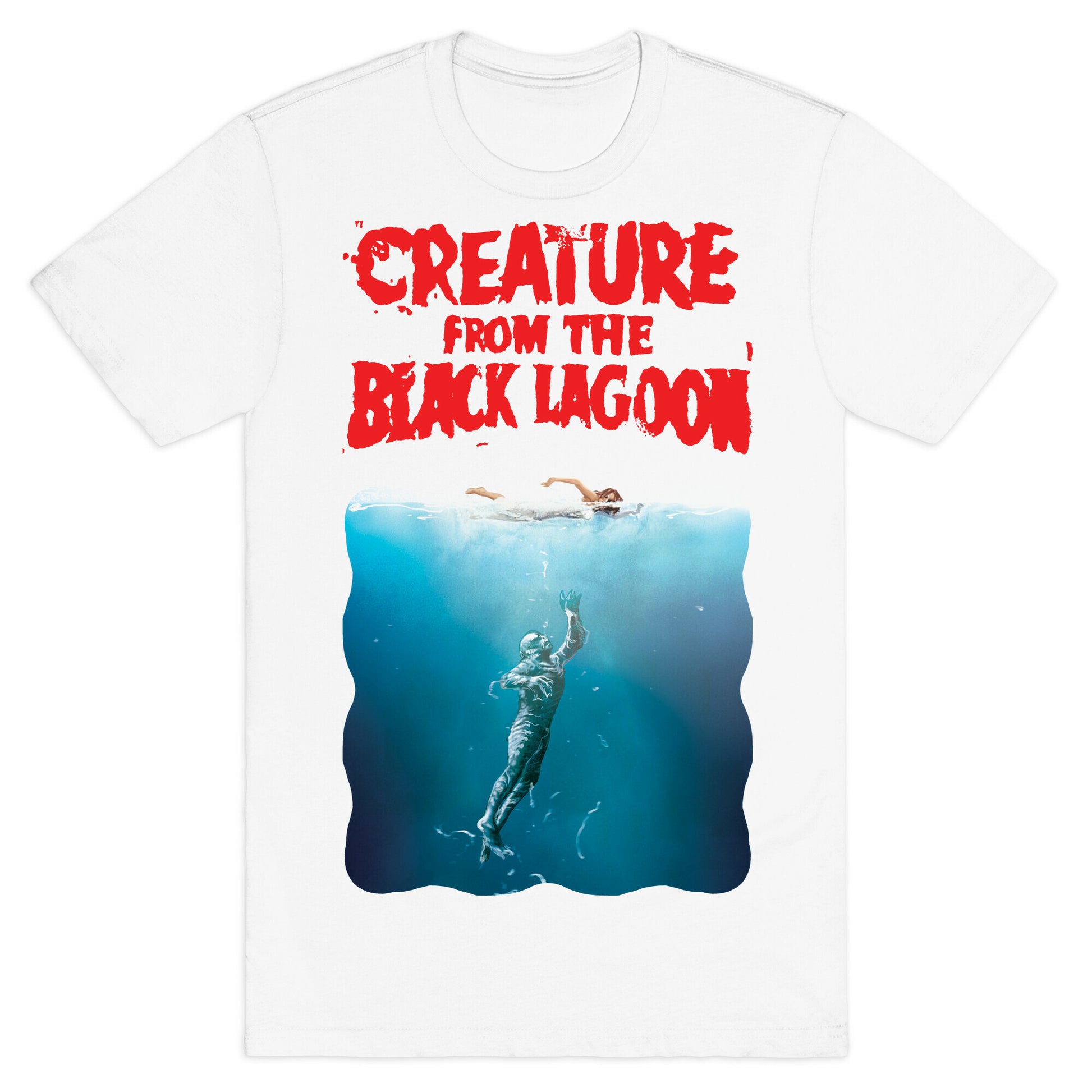 Black Lagoon (Jaws Parody) T-Shirt