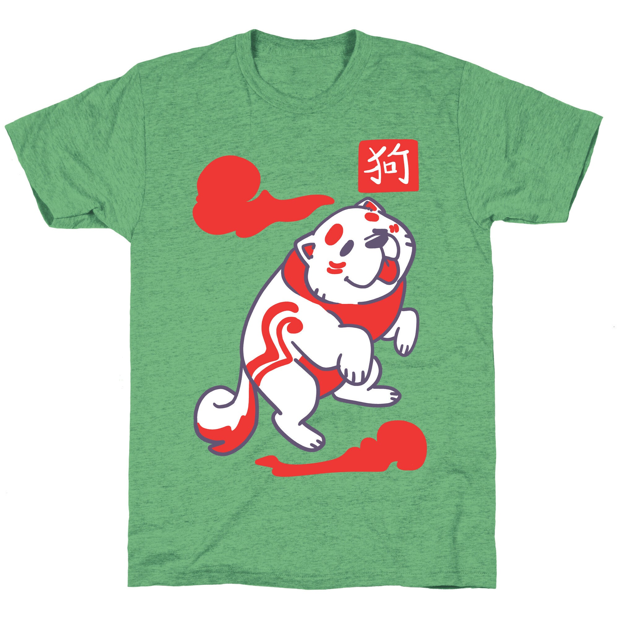Dog - Chinese Zodiac Unisex Triblend Tee