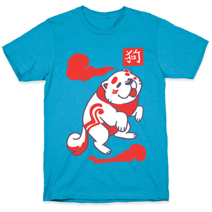 Dog - Chinese Zodiac Unisex Triblend Tee