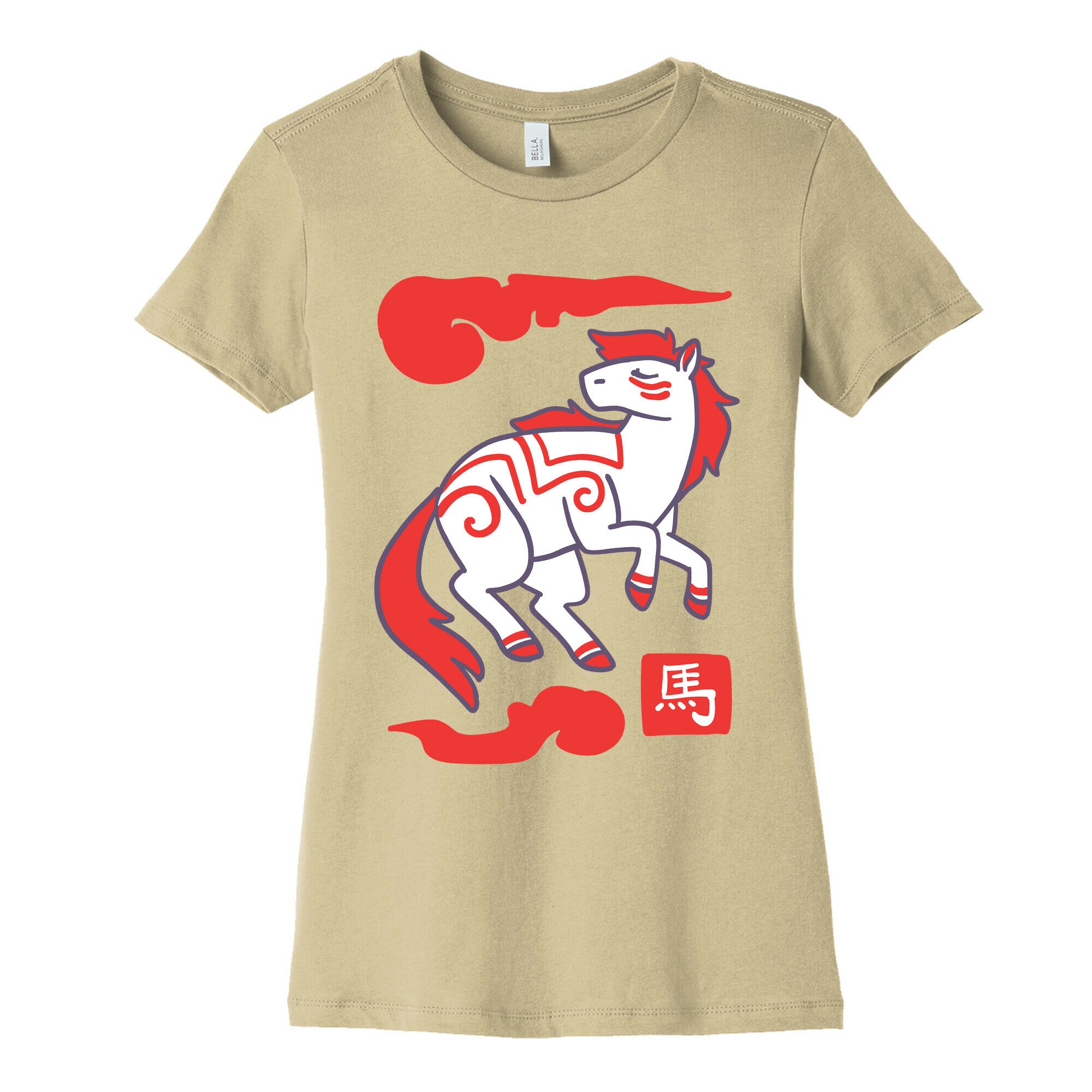 Horse - Chinese Zodiac Women's Cotton Tee