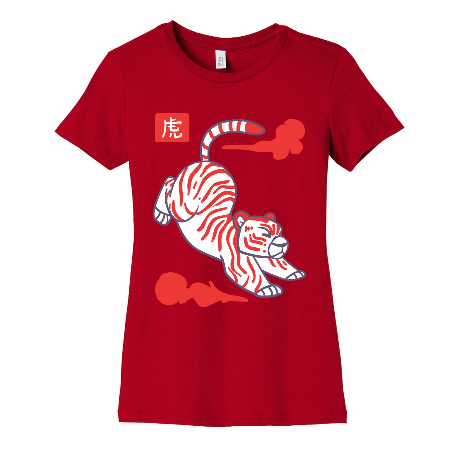 Tiger - Chinese Zodiac Women's Cotton Tee