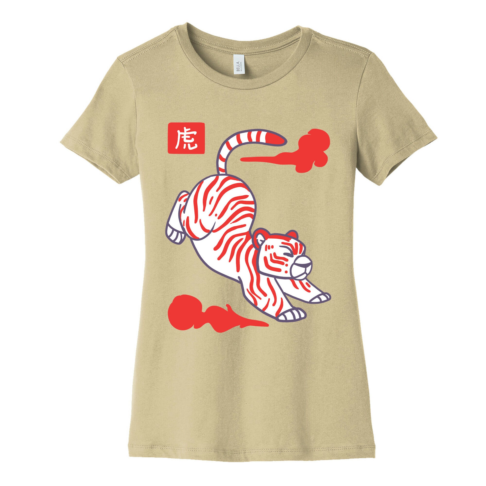 Tiger - Chinese Zodiac Women's Cotton Tee