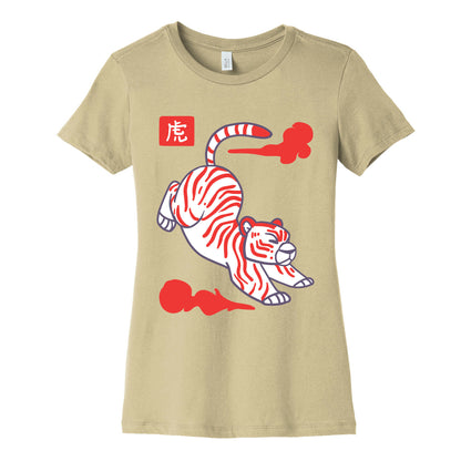 Tiger - Chinese Zodiac Women's Cotton Tee