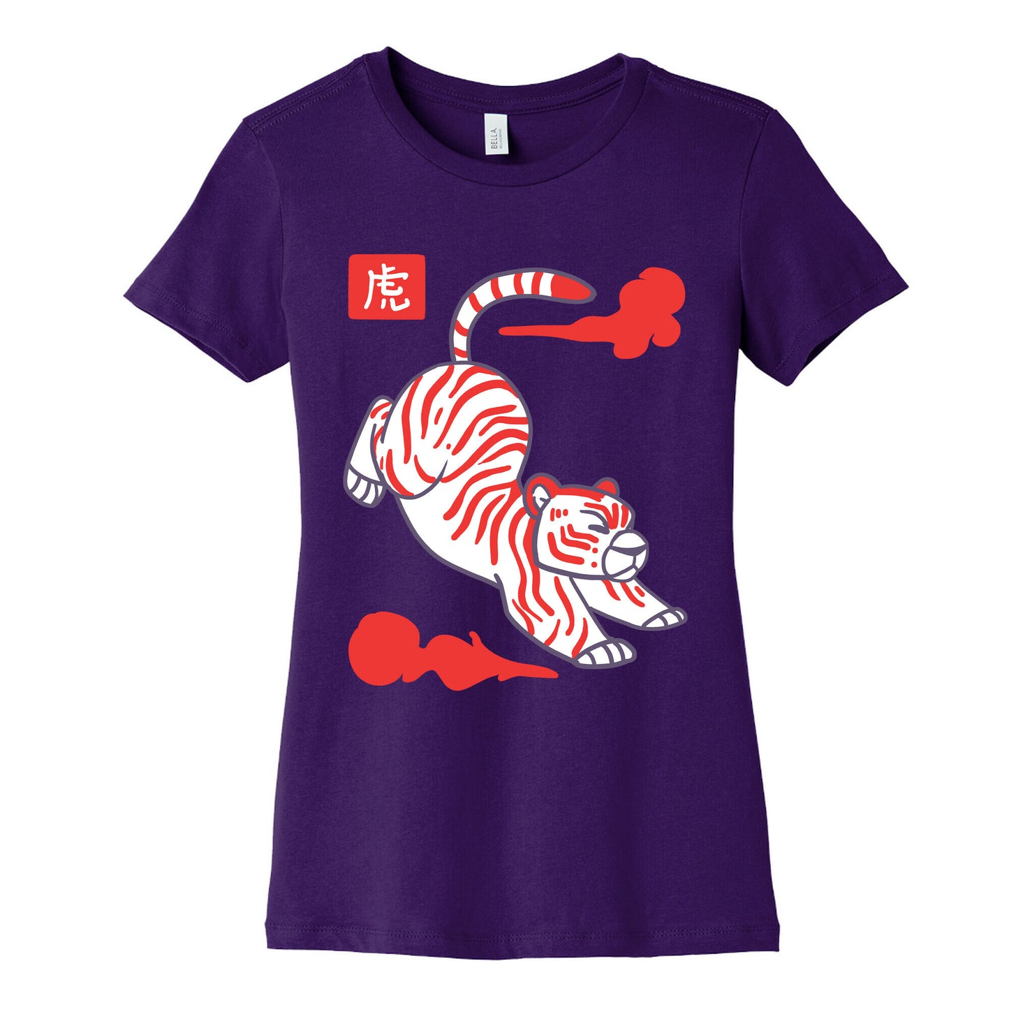 Tiger - Chinese Zodiac Women's Cotton Tee