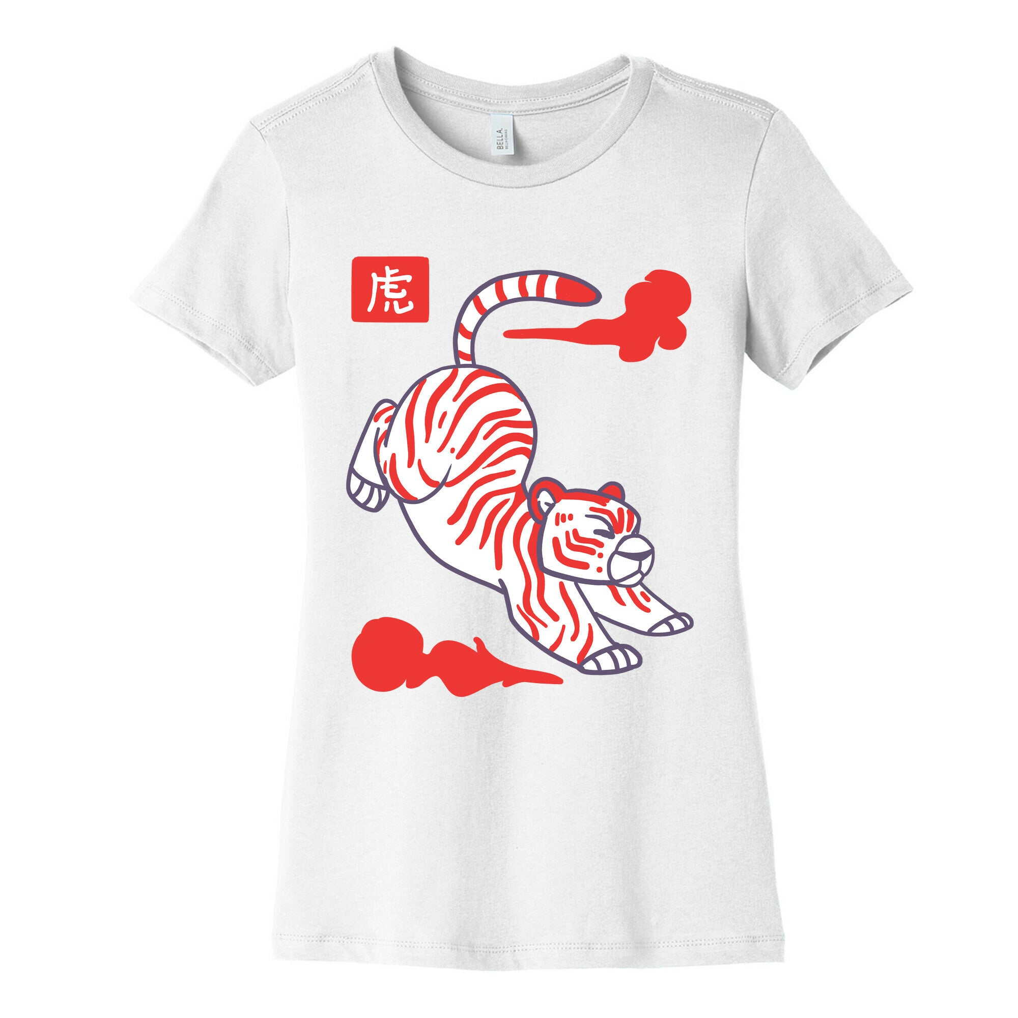 Tiger - Chinese Zodiac Women's Cotton Tee