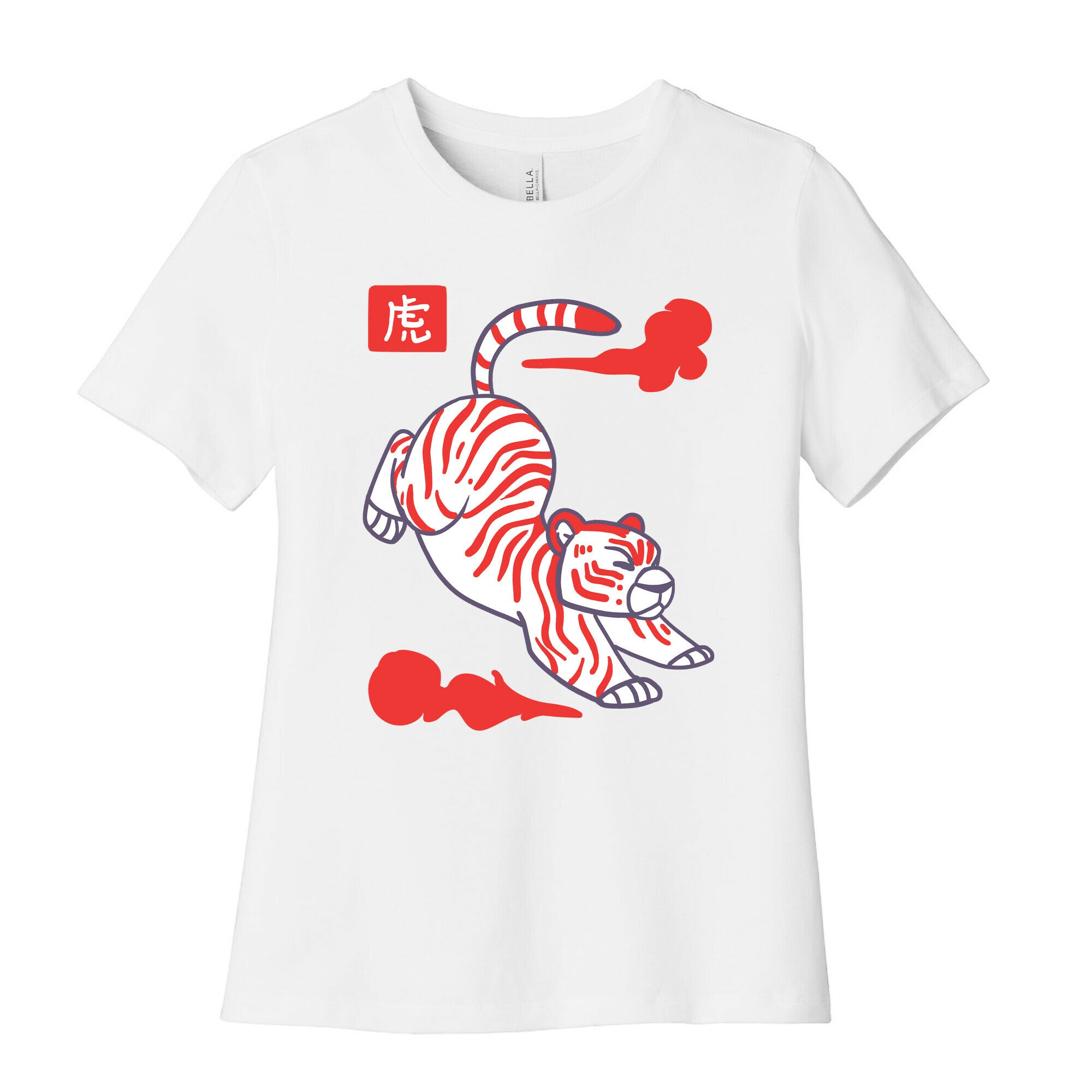 Tiger - Chinese Zodiac Women's Cotton Tee